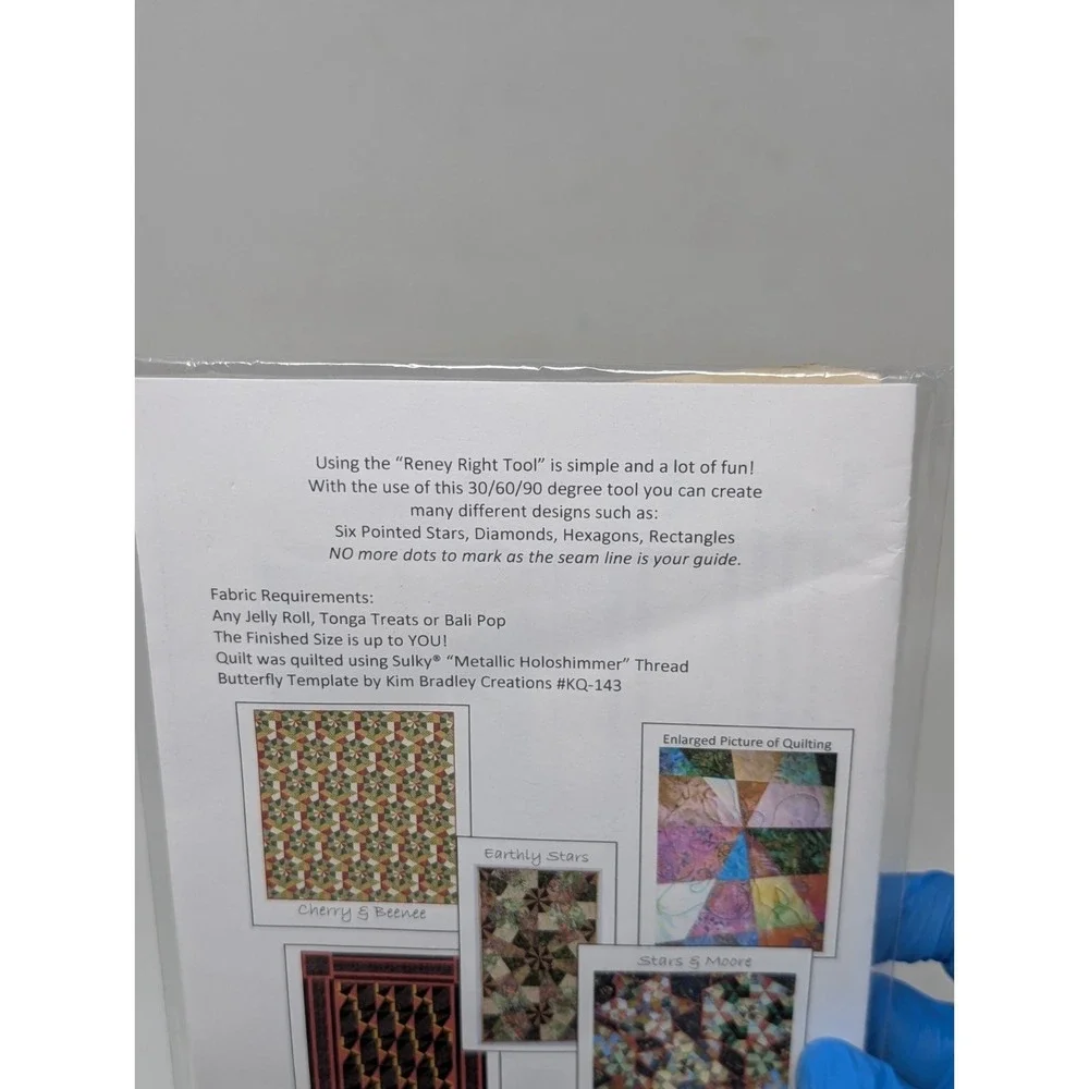 Reney Right Tool by the Quilted Button &‎ PMS Revolution Pattern